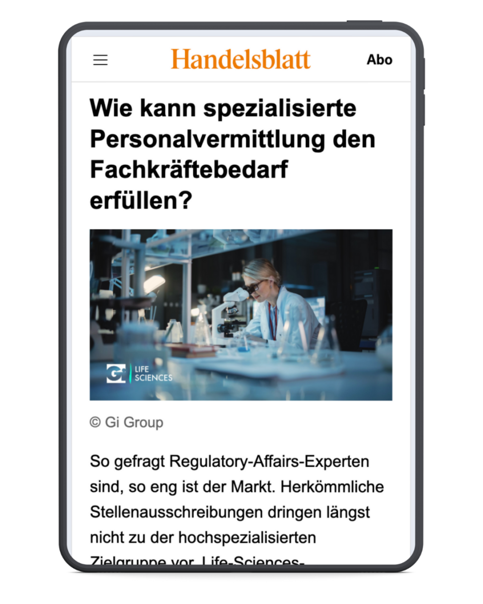 Life Sciences Advertorial